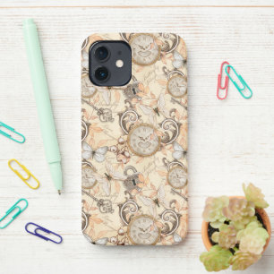 Vintage Victorian Shabby Chic Country Pattern iPhone 12 Case