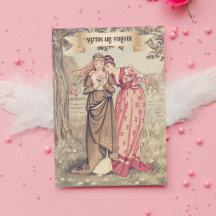 Vintage Victorian Sister Birthday Cute Sisters