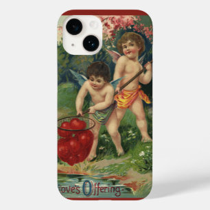 Vintage Victorian Valentine's Day, Love's Offering Case-Mate iPhone 14 Case
