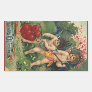 Vintage Victorian Valentine's Day, Love's Offering Sticker