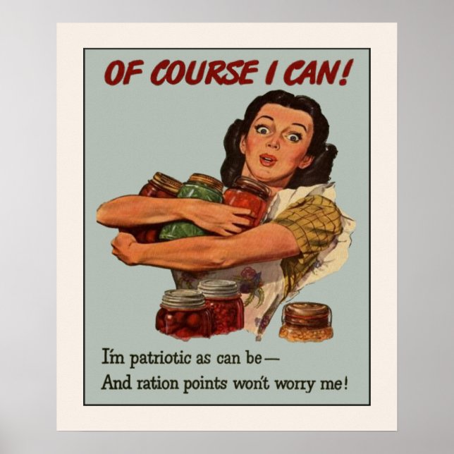 Vintage Victory Garden Patriotic Poster (Front)