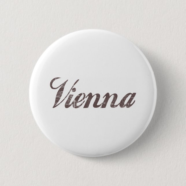 Vintage Vienna 2 Inch Round Button (Front)