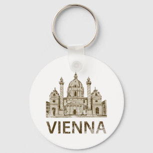 Vintage Vienna Keychain
