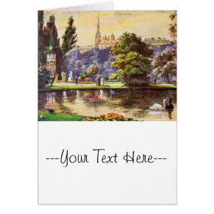 Vintage Vienna Park Postcard
