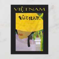Vintage Vietnam Travel Poster