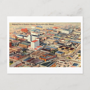 Vintage View of Albuquerque, New Mexico, Postcard