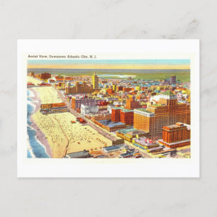 Vintage View of Atlantic City, New Jersey, Postcard