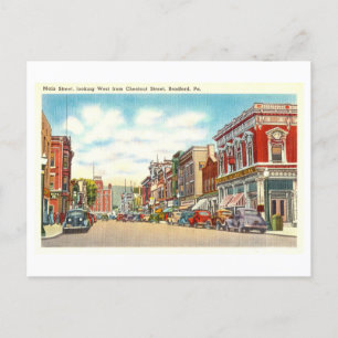 Vintage View of Bradford, Pennsylvania, Postcard