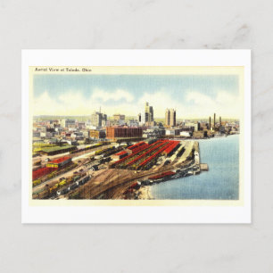 Vintage View of Toledo, Ohio,  Postcard