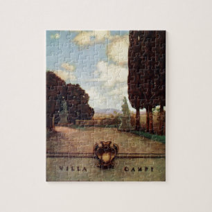 Vintage Villas & Gardens: Villa Campi Jigsaw Puzzle