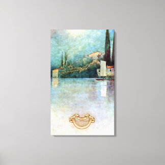 Vintage Villas & Gardens: Villa Pliniana Canvas Print
