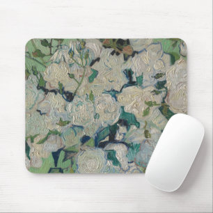 Vintage Vincent Van Gogh Painting Roses Mouse Pad