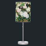 Vintage Vincent Van Gogh Roses (1890) Table Lamp<br><div class="desc">Pretty , Vintage , Beautiful painting Vase with Pink Roses (1890) by Vincent Van Gogh Sticker. This is an old masterpiece from the dutch master painter Vincent Van Gogh. This fine art old oil painting of has beautiful, vibrant, saturated colour. This old painting depicts a vase of roses. This is...</div>