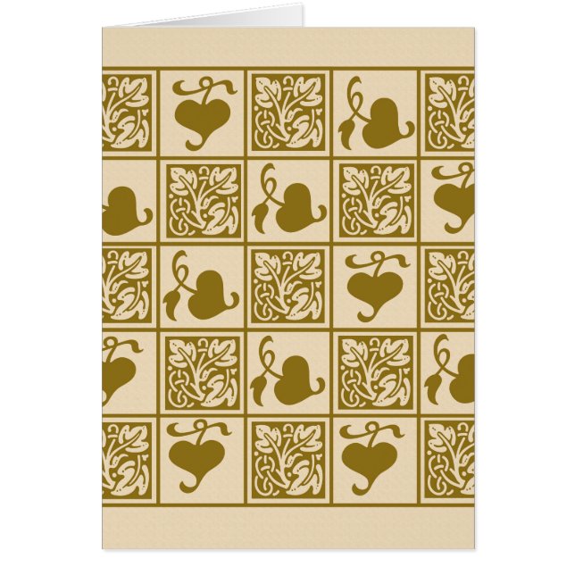 Vintage vine leaves (Front)