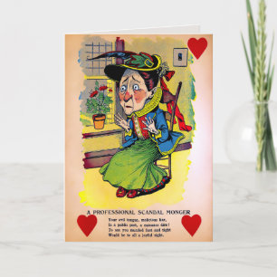 Vintage Vinegar Valentines Card