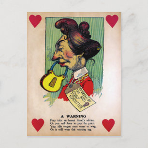 Vintage Vinegar Valentines Day Postcard