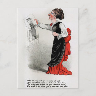 Vintage Vinegar Valentines Day Postcard