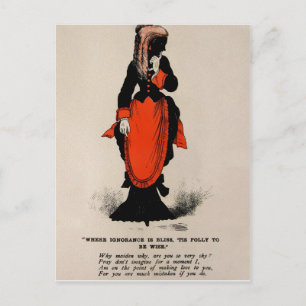 Vintage Vinegar Valentines Day Postcard