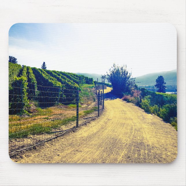 Vintage Vineyard Mouse Pad (Front)