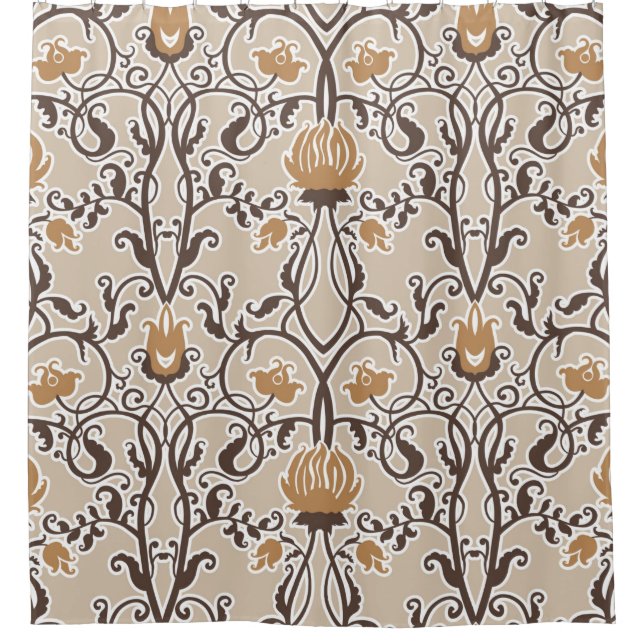 Vintage vintage seamless flower pattern (Front)