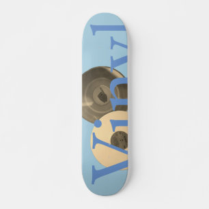 Vintage vinyl bl skateboard