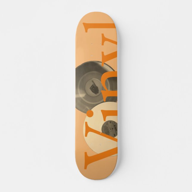 Vintage vinyl or skateboard (Front)