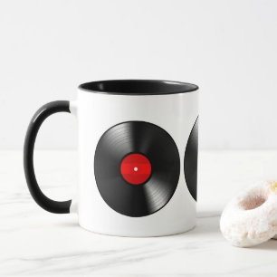 Vintage Vinyl Record Coffee Mug