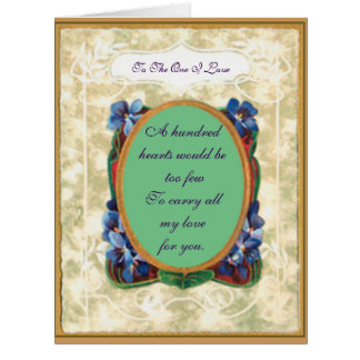 Vintage Violets Valentine