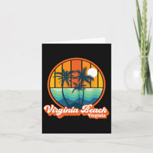 Vintage Virginia Beach Virginia Summer 90s Beach S Card