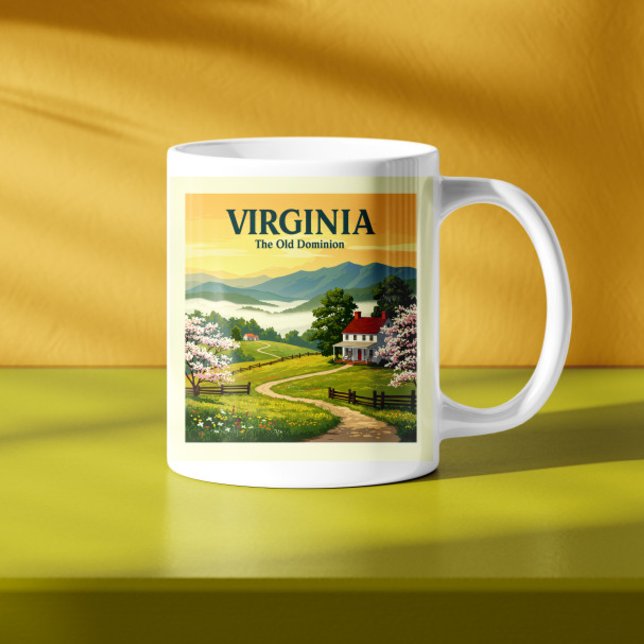  Vintage Virginia Coffee Mug (Creator Uploaded)
