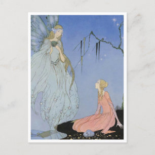 Vintage Virginia Sterrett Fairy and Princess Postcard