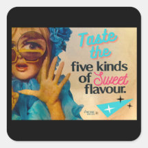 Vintage Voices Sticker