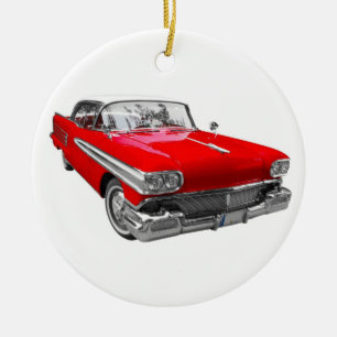 Vintage Voiture Arbre de Noël Ornement