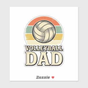 Vintage Volleyball Dad Retro Shirt Design_1