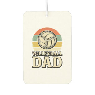Vintage Volleyball Dad Retro Shirt Design_1 Air Freshener