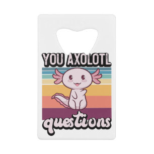 Vintage Vos Questions sur les Axolotls Adorable Ax