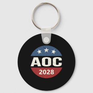 Vintage Vote Alexandria Ocasio-cortez President 20 Keychain
