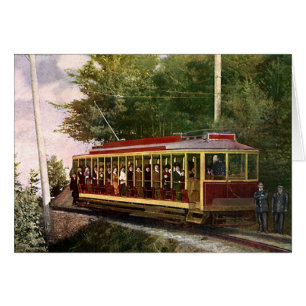 Vintage voyage et transport Trolley électrique