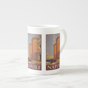 Vintage voyage Napoli Naples Italie tasses