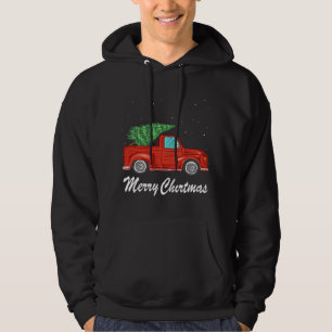Vintage Wagon Christmas Tree on Car Xmas Vacation Hoodie