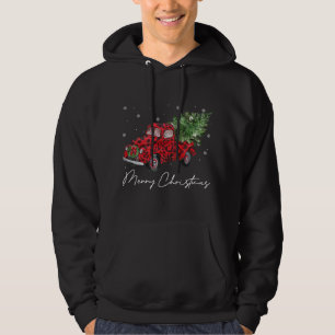 Vintage Wagon Christmas Tree on Car Xmas Vacation Hoodie