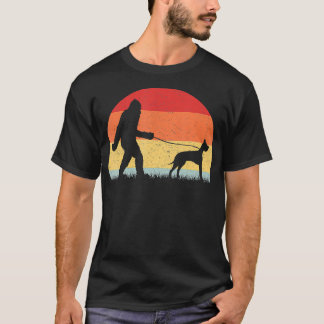 Vintage Walking Great Dane Dog Funny Gifts T-Shirt