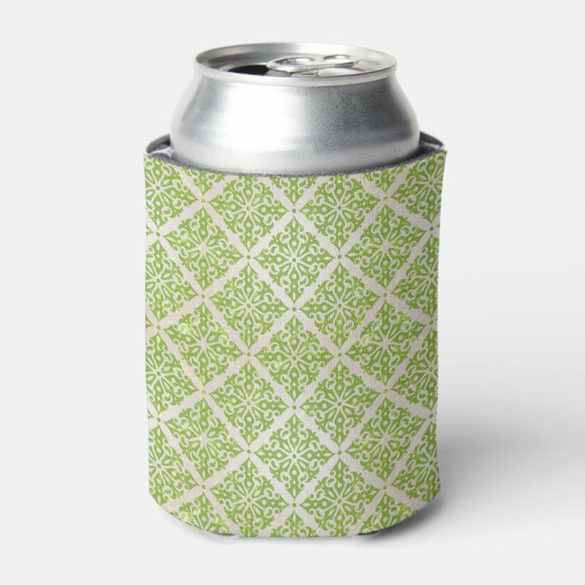 Vintage wallpaper can cooler (Can Front)
