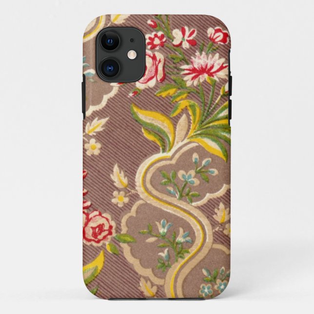 Vintage Wallpaper Case-Mate iPhone Case (Back)