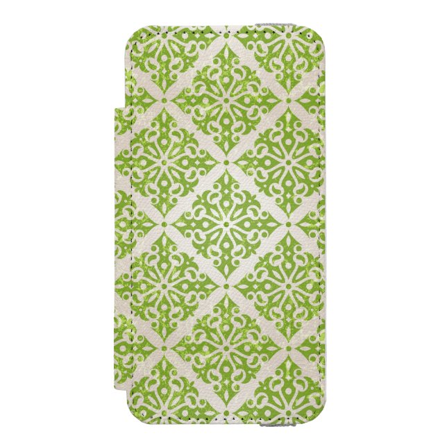 Vintage wallpaper incipio iPhone wallet case (Folio Front)