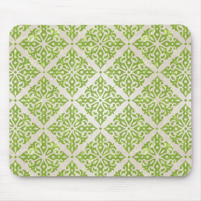 Vintage wallpaper mouse pad (Front)
