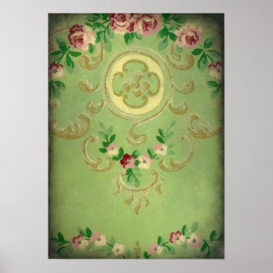 Vintage Wallpaper Poster