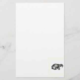 Vintage Walrus Drawing Design Image Sketch Stationery