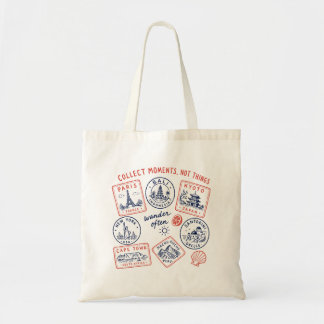 Vintage Wanderlust Travel Tote Bag