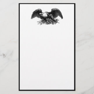 Vintage War Eagle Stationery